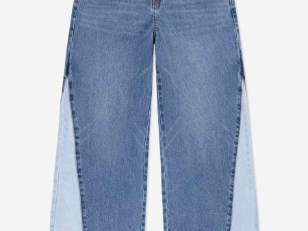 Levi's Girls '94 Baggy Wide Leg Release Jeans in Blue Supply