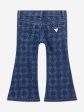 Guess Girls Denim Flare Fit Jeans in Blue Sale