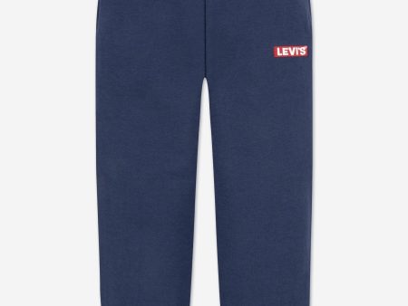 Levi's Boys Box Tab Joggers in Blue Fashion