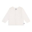 Baby Girls White Cotton Cardigan Supply