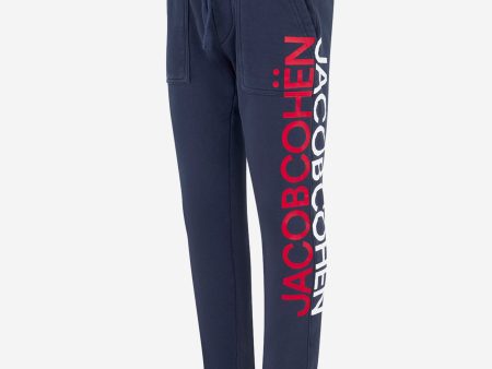 Jacob Cohen Boys Logo Joggers For Discount